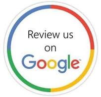 Review us on google- badge